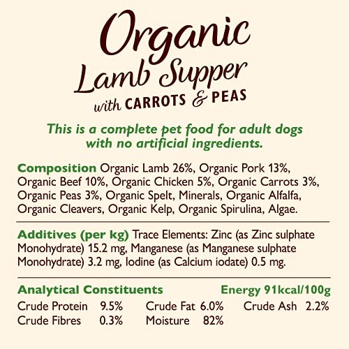 Lily’s Kitchen Organic Variety Adult Wet Dog Food Pack (10 Trays)