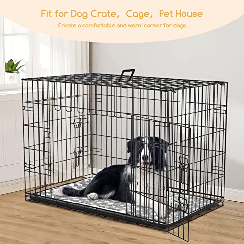 Soft Fleece Dog Bed Mat, Reversible, Warm, Medium