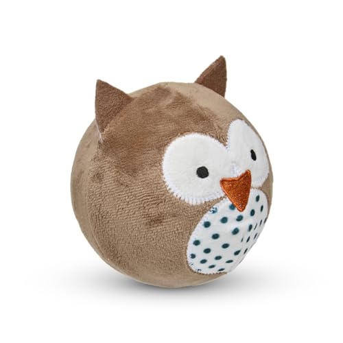 Petface Owl Plush Ball Toy for Dogs