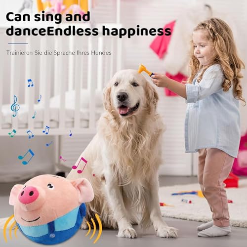 Interactive Plush Toy for Active Dogs