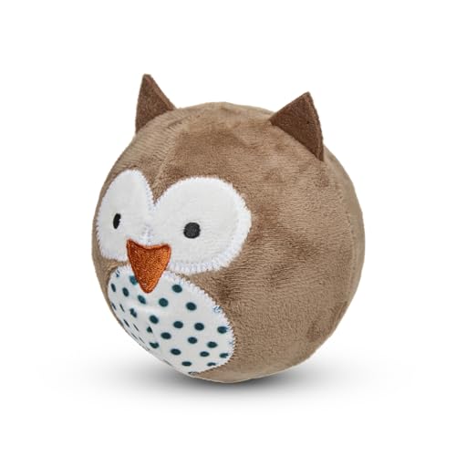 Petface Owl Plush Ball Toy for Dogs