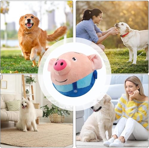 Interactive Plush Toy for Active Dogs