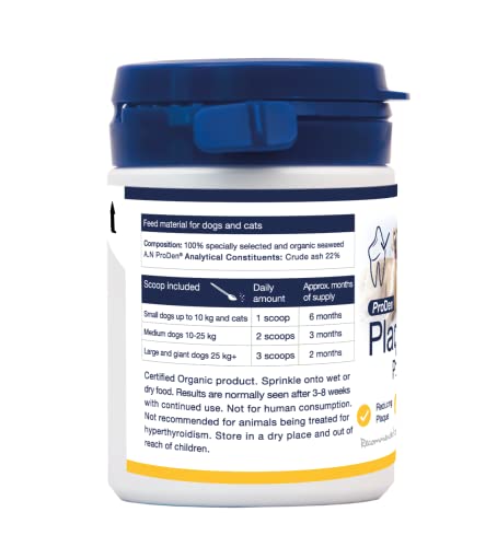 ProDen PlaqueOff Powder for Small Dogs | Bad Breath, Plaque, Tartar