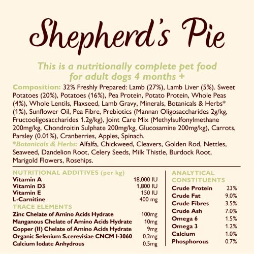 Lily’s Kitchen Natural Adult Dog Food Shepherd’s Pie 1kg