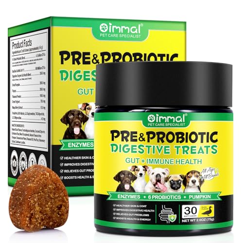 Duck Flavour Dog Probiotic Chews - Supports Gut Health