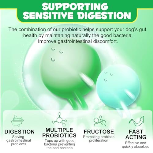Duck Flavour Dog Probiotic Chews - Supports Gut Health