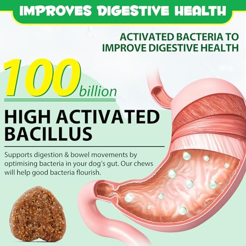 Duck Flavour Dog Probiotic Chews - Supports Gut Health
