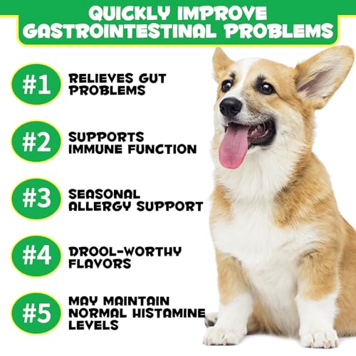 Duck Flavour Dog Probiotic Chews - Supports Gut Health