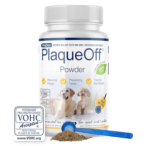 ProDen PlaqueOff Powder for Small Dogs | Bad Breath, Plaque, Tartar