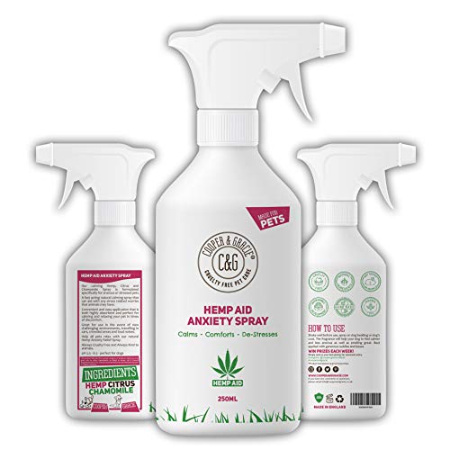 Hemp Aid Anxiety Spray for Dogs | Pure Ingredients
