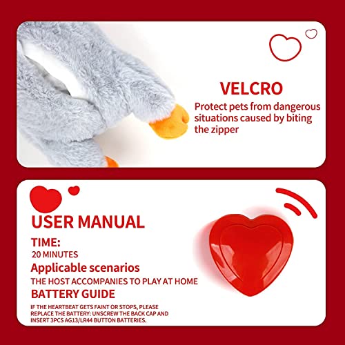 Heartbeat Puppy Toy for Separation Anxiety Relief - Dogs