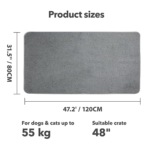 Self Heating Pet Pad, Non-Slip Dog Bed