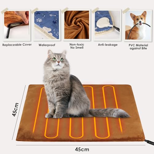 Adjustable Pet Heating Pad with Timer and Temperature