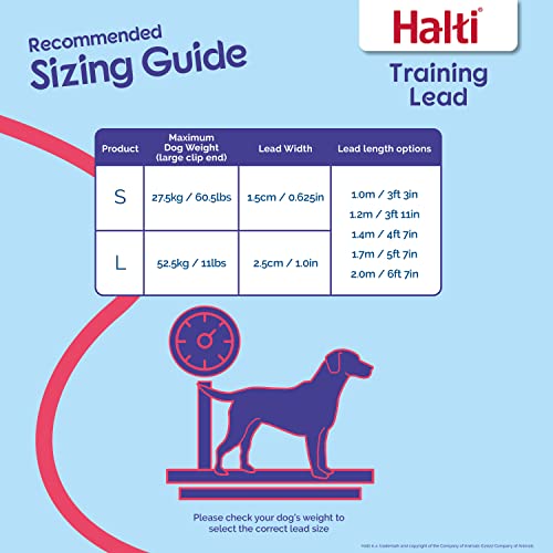 HALTI Training Lead - Small, Black, Lightweight & Durable