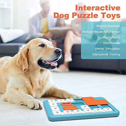 Dog Puzzle Toys for IQ Training and Treat Dispensing