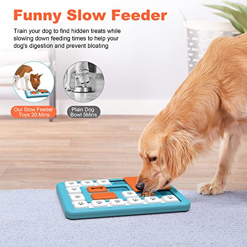 Dog Puzzle Toys for IQ Training and Treat Dispensing