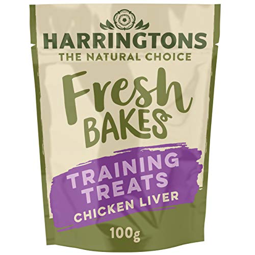 Harringtons Chicken Liver Dog Training Treats, 100g (Pack of 9)