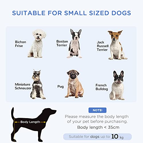 PawHut Dog Sofa with Storage - Light Grey