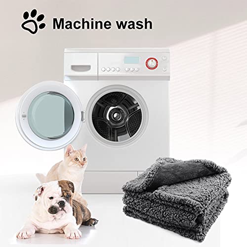 Waterproof Reversible Sherpa Fleece Dog Blanket
