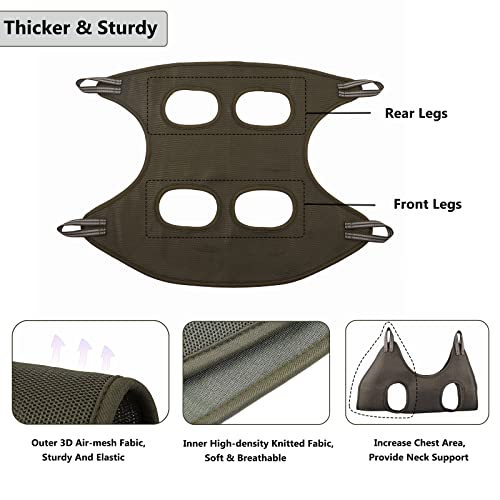 Small Dog Grooming Hammock - Pet Nail Trimming