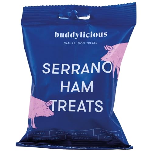 Buddylicious Serrano Dog Treats | Hypoallergenic & High Meat