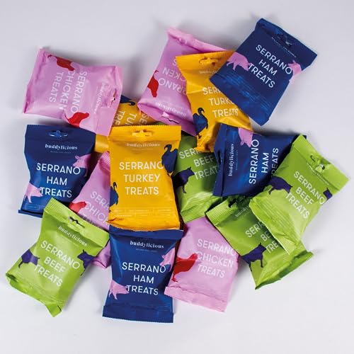 Buddylicious Serrano Dog Treats | Hypoallergenic & High Meat