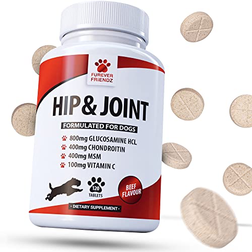 Dog Joint Supplements for Senior Dogs - 120 Tablets