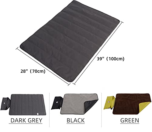 Portable Outdoor Dog Blanket Mat - Waterproof Reversible Bed