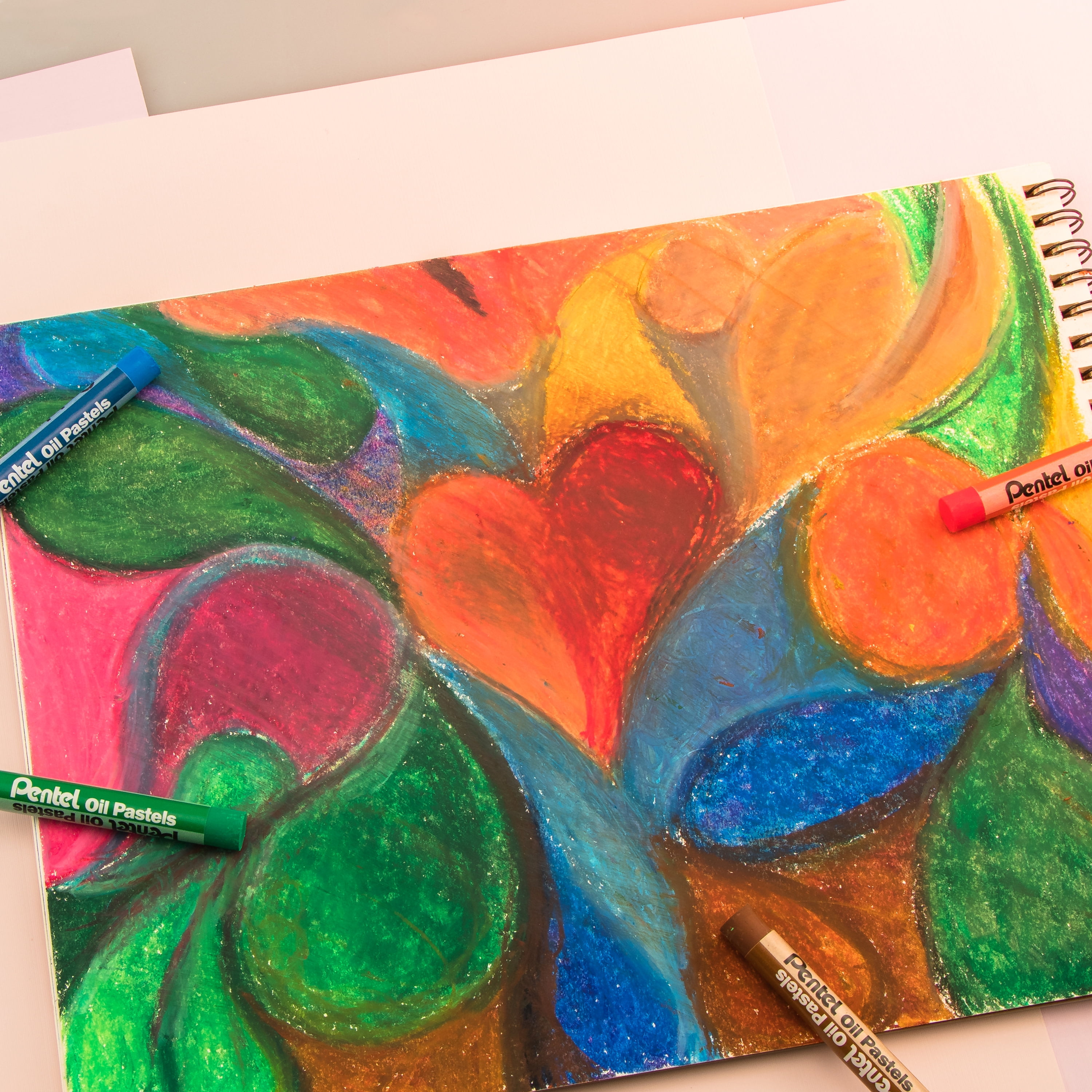 Pentel Oil Pastel 36-Color Set