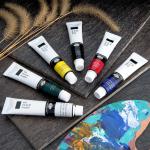 24-pack Oil Color Artist Paint Tubes