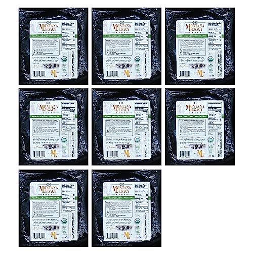 Montana Legacy Ranch Organic Black Angus Ground Beef - 8 Packs, 1 lb