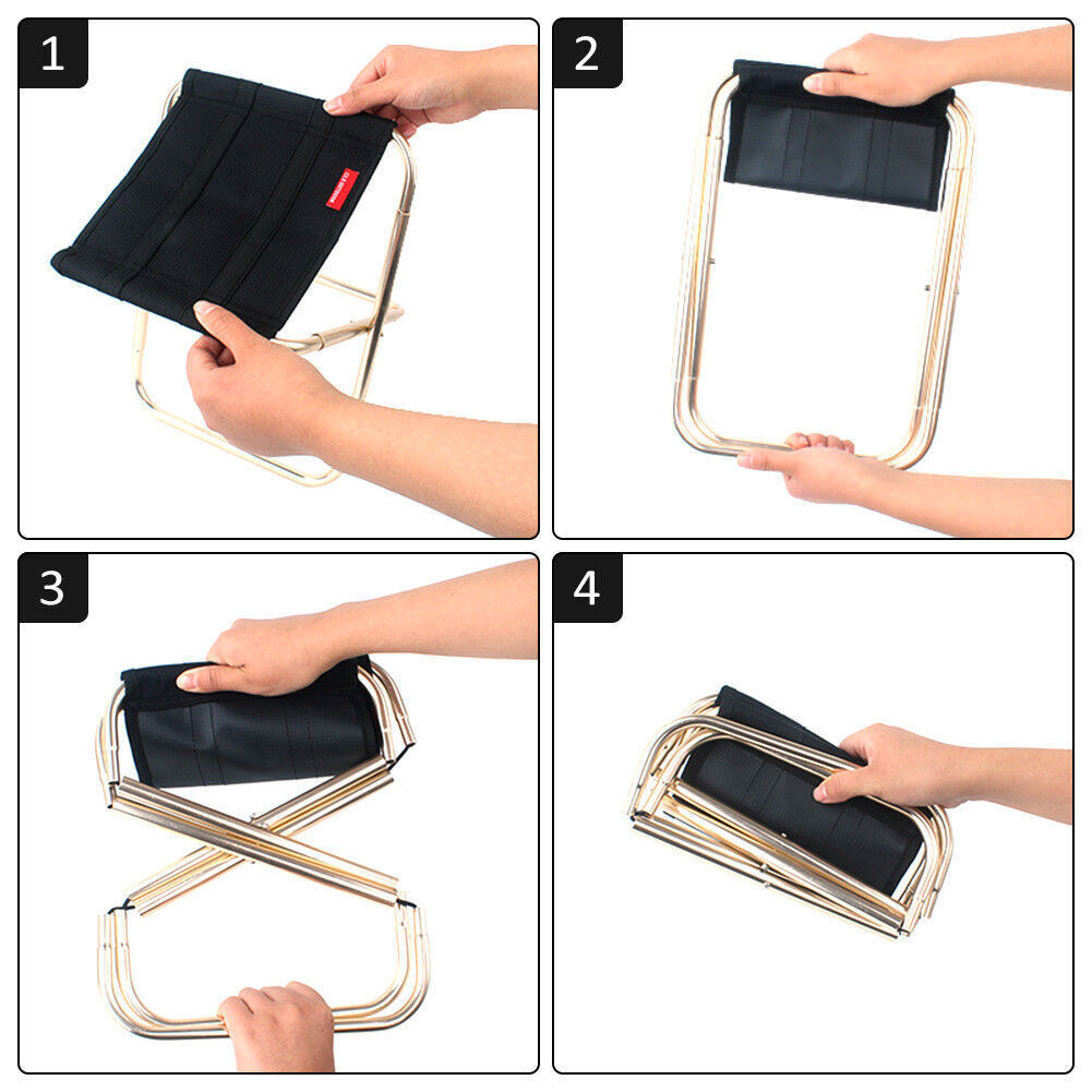 Portable Folding Stool for Camping, Fishing, Hiking, Beach