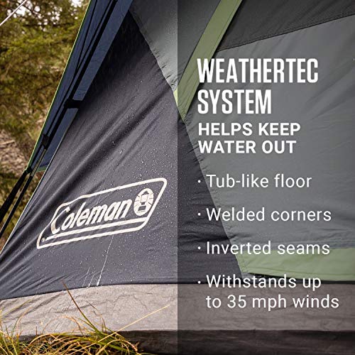 Coleman Skydome Family Dome Tent, Setup in 5 Minutes