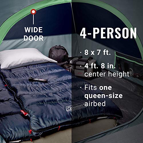 Coleman Skydome Family Dome Tent, Setup in 5 Minutes
