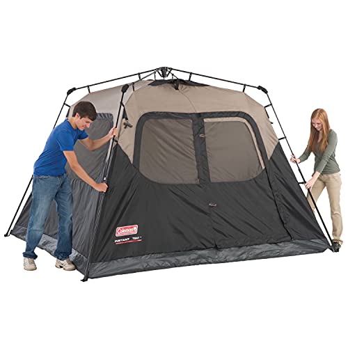 Coleman 4-Person Instant Setup Cabin Tent for Camping