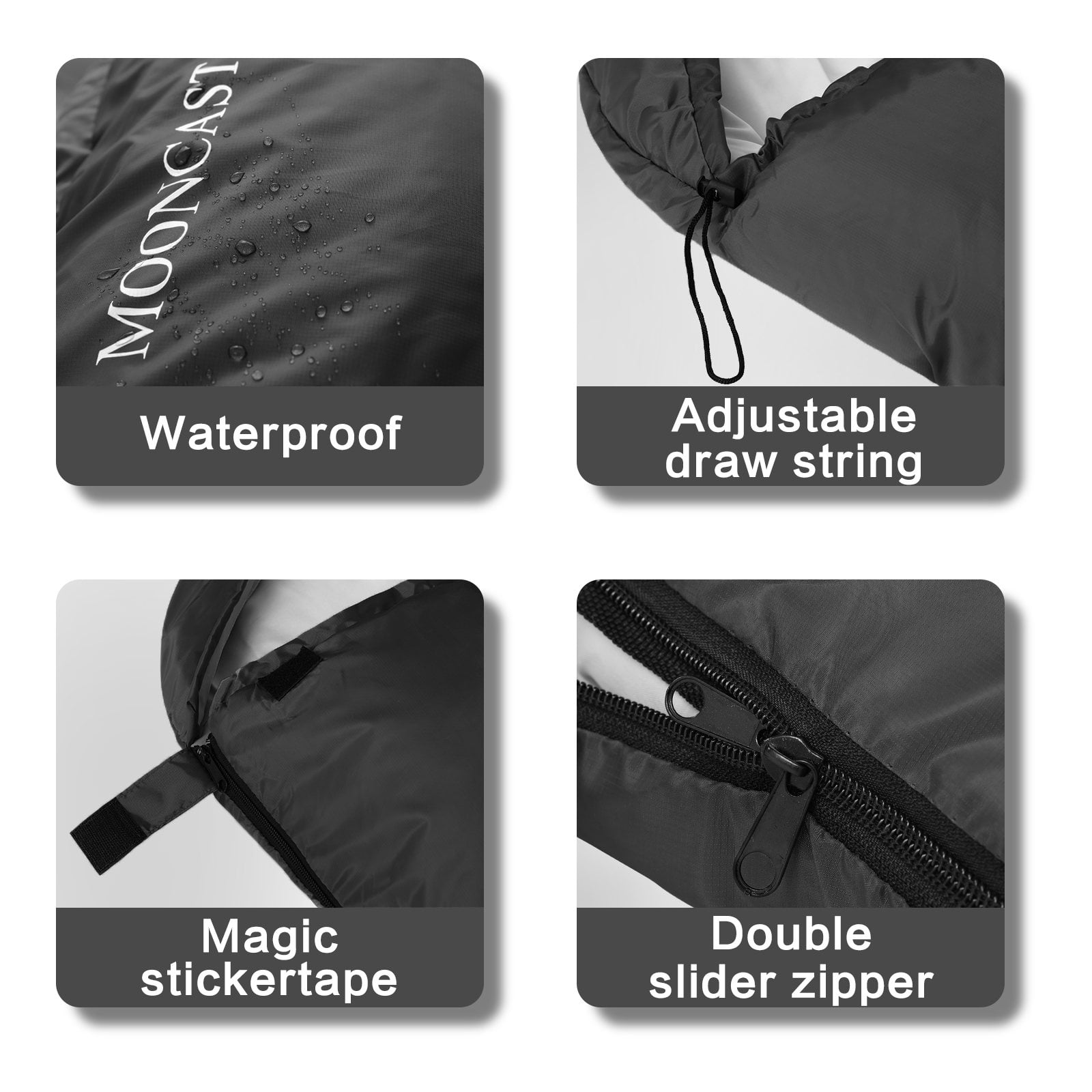MOONCAST 0 ºC Sleeping Bags, Portable and Lightweight