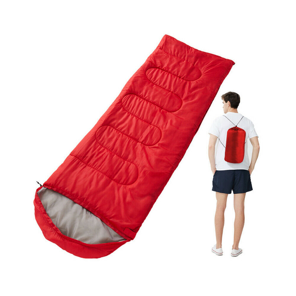 Waterproof Envelope Sleeping Bag for Camping and Hiking