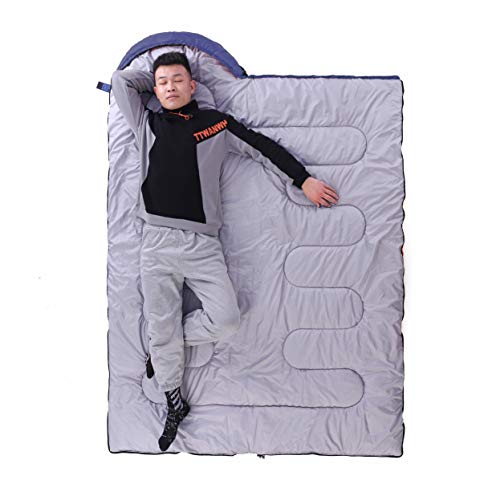 Kuzmaly Lightweight Waterproof 3-Season Camping Sleeping Bag