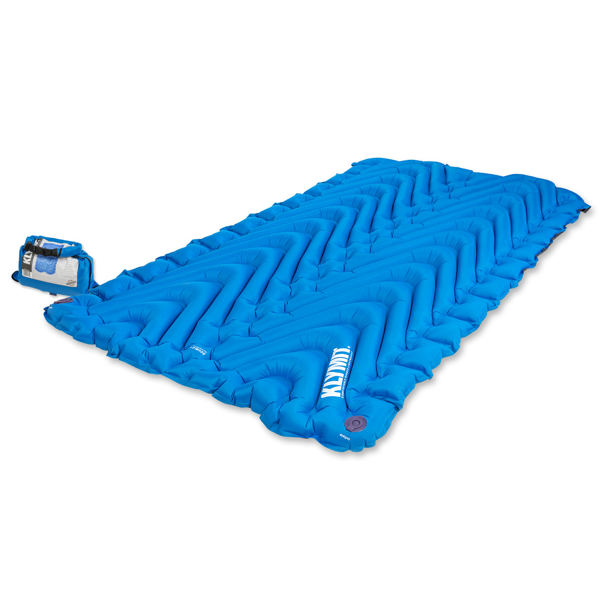 KLYMIT Double V Camping Sleeping Pad - Two-person