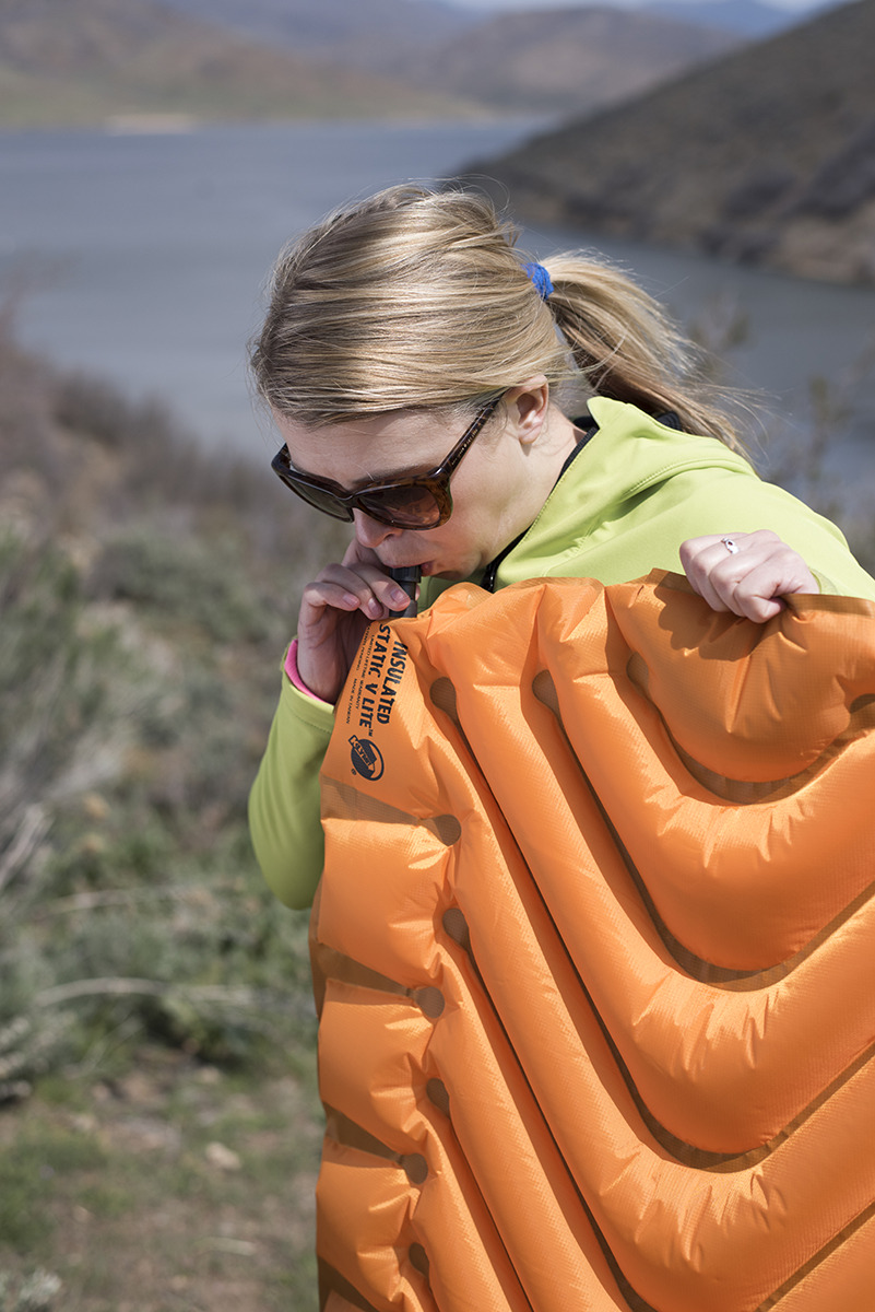 Klymit Insulated Static V Lite Camping Sleeping Pad