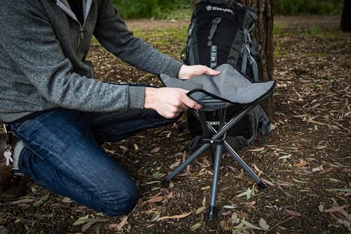 Multicolored Stansport Apex Fold-Up Camping Stool