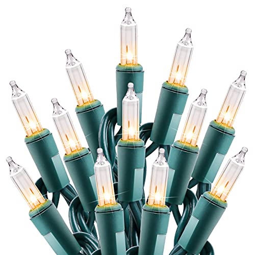 Christmas String Lights: 100 Count Mini Lights, 25 Feet