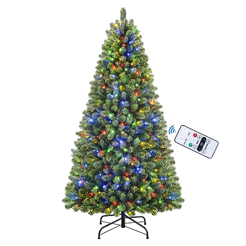 6ft Pre-lit Christmas Tree with 330 Lights