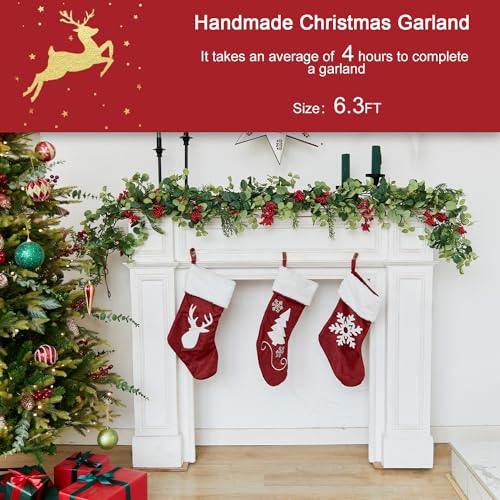 Anna's Whimsy Christmas Garland - 6.3FT