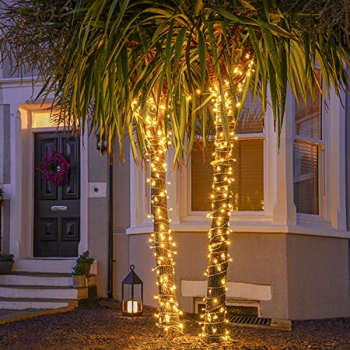 100 LED Warm White Christmas String Lights