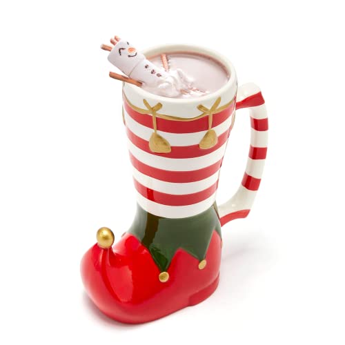 Elf Boot Ceramic Mug - 17 oz