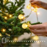 Battery Operated Globe String Lights with Remote