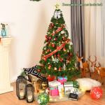 6Ft PVC Christmas Tree for Indoors & Outdoors