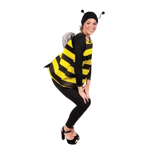 Cute Kangaroo Bumble Bee Adult Costume with Headpiece