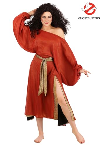 Adult Ghostbusters Zuul Halloween Costume for Women | Unique Cosplay Outfit | Officially Licensed XX-Small Red